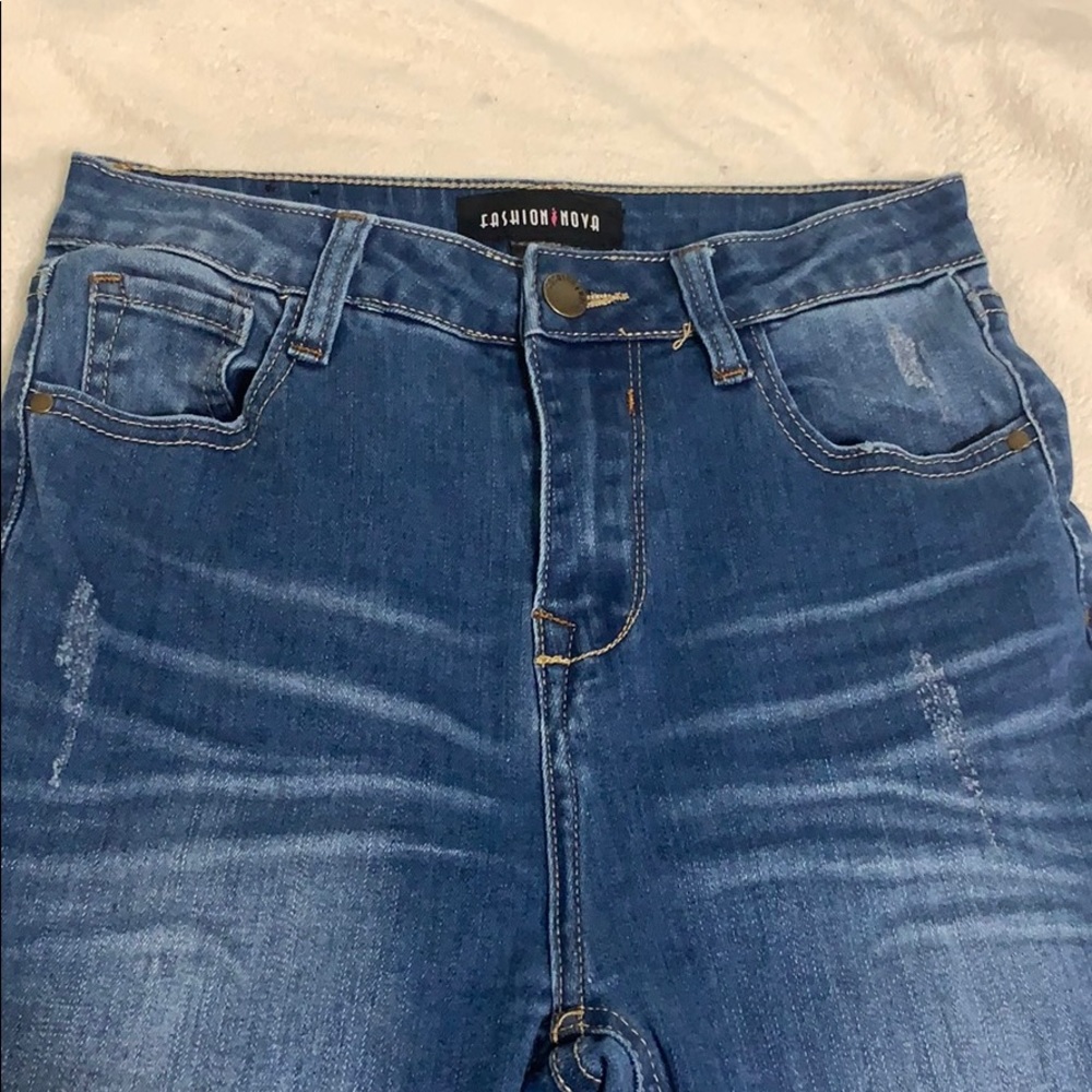 Fashion Nova High waisted super skinny jeans